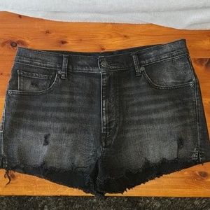Lucky Brand black jean shorts
